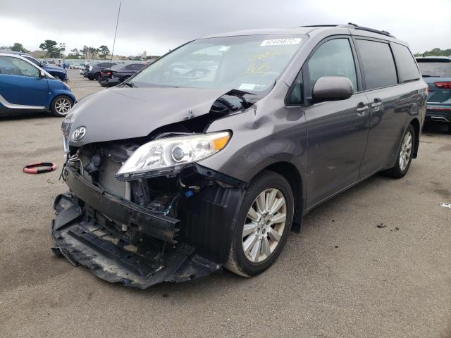 Photo 2 from auction – 2014 TOYOTA SIENNA XLE with VIN 5TDDK3DC2ES082545