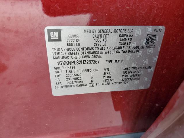 Photo 10 from auction – 2017 GMC ACADIA DEN with VIN 1GKKNPLS2HZ287367