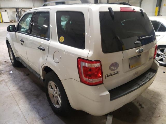 Photo 3 from auction – 2011 FORD ESCAPE HYB with VIN 1FMCU5K38BKB86217