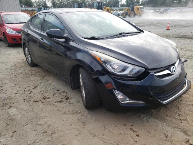 HYUNDAI ELANTRA SE 2014 with VIN KMHDH4AE1EU066497 - Photo from auction