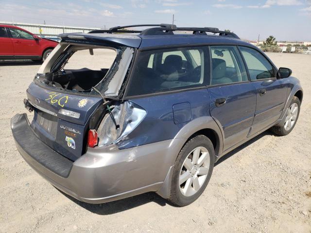 Photo 4 from auction – 2009 SUBARU OUTBACK 2. with VIN 4S4BP61C997334432