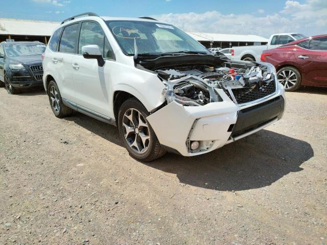 SUBARU FORESTER 2 2015 with VIN JF2SJGWCXFH591594 - Photo from auction