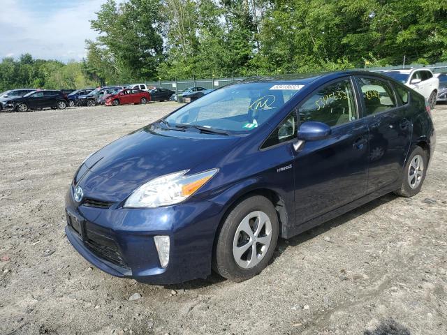 Photo 2 from auction – 2014 TOYOTA PRIUS with VIN JTDKN3DU6E0357831