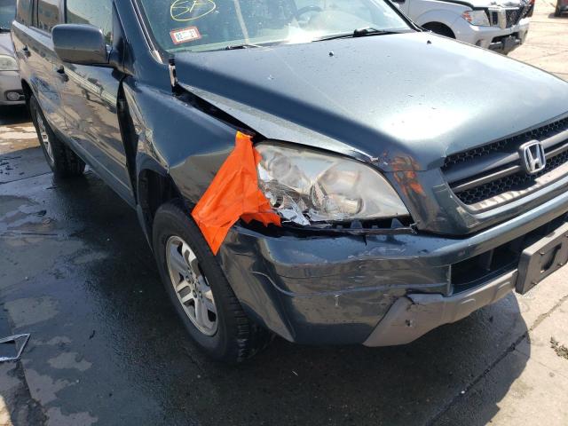 Photo 9 from auction – 2005 HONDA PILOT EXL with VIN 5FNYF18685B016598