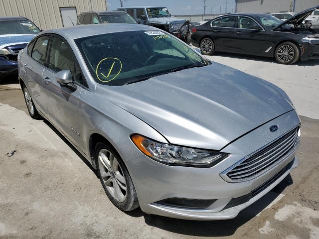 FORD FUSION SE 2018 with VIN 3FA6P0LU0JR172380 - Photo from auction