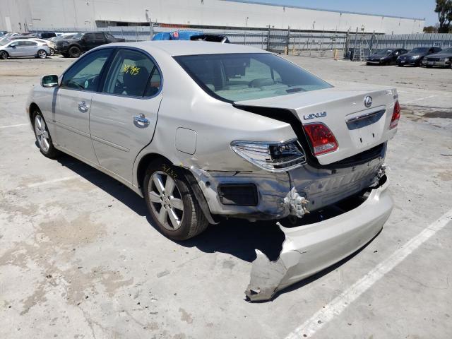 Photo 3 from auction – 2005 LEXUS ES 330 with VIN JTHBA30G855088308
