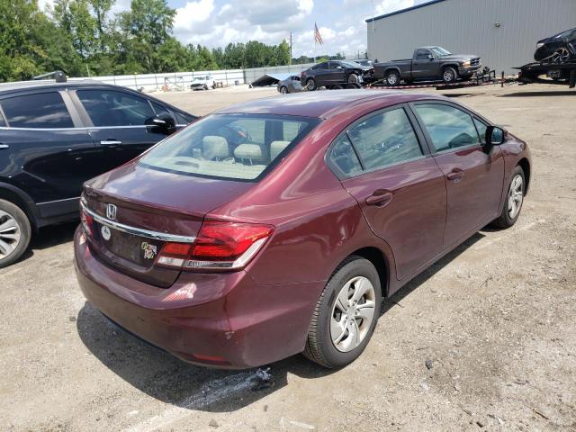 Photo 4 from auction – 2013 HONDA CIVIC LX with VIN 19XFB2E56DE013983
