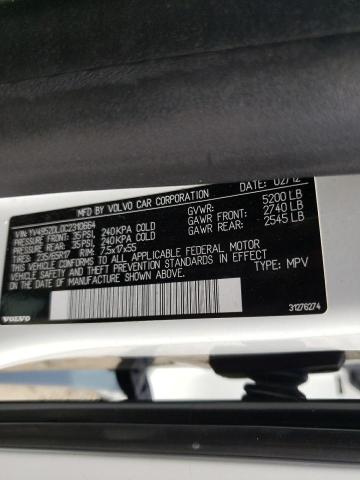 Photo 10 from auction – 2012 VOLVO XC60 3.2 with VIN YV4952DL0C2310664