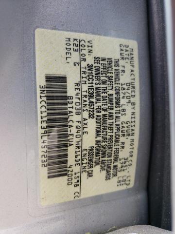 Photo 10 from auction – 2009 NISSAN VERSA S with VIN 3N1CC11E39L457232