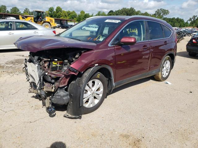 Photo 2 from auction – 2014 HONDA CR-V EXL with VIN 5J6RM3H71EL019316