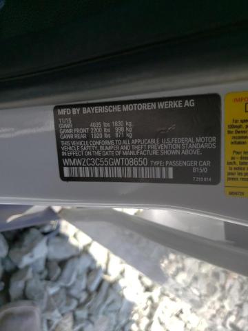 Photo 10 from auction – 2016 MINI COOPER S C with VIN WMWZC3C55GWT08650