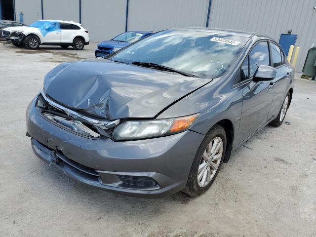 Photo 2 from auction – 2012 HONDA CIVIC EXL with VIN 19XFB2F92CE016573