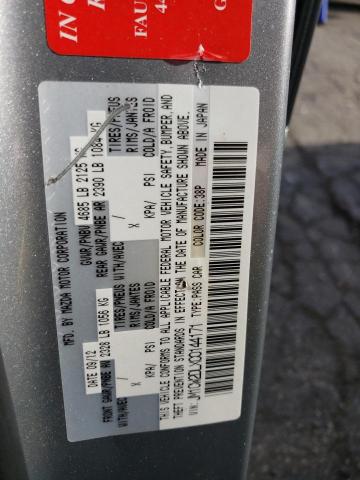 Photo 10 from auction – 2012 MAZDA 5 with VIN JM1CW2DLXC0144171