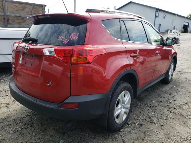 Photo 4 from auction – 2014 TOYOTA RAV4 LE with VIN JTMBFREV1ED076603