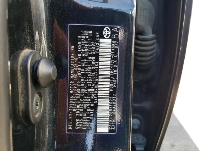 Photo 10 from auction – 2016 TOYOTA COROLLA L with VIN 5YFBURHE1GP464464