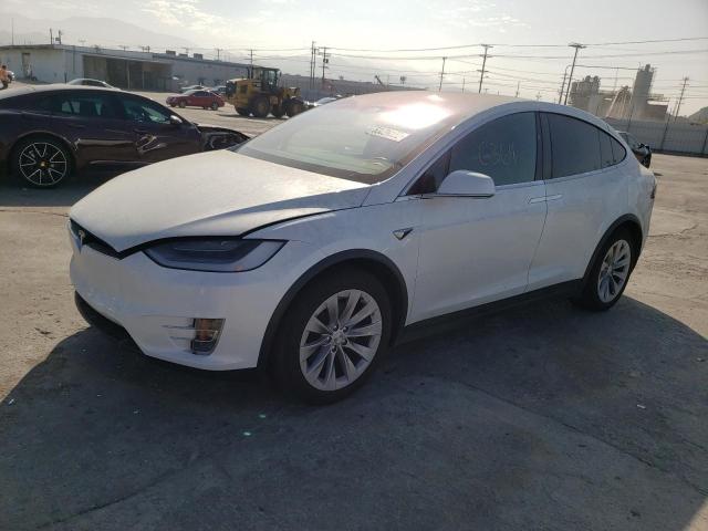 Photo 2 from auction – 2020 TESLA MODEL X with VIN 5YJXCBE28LF235327