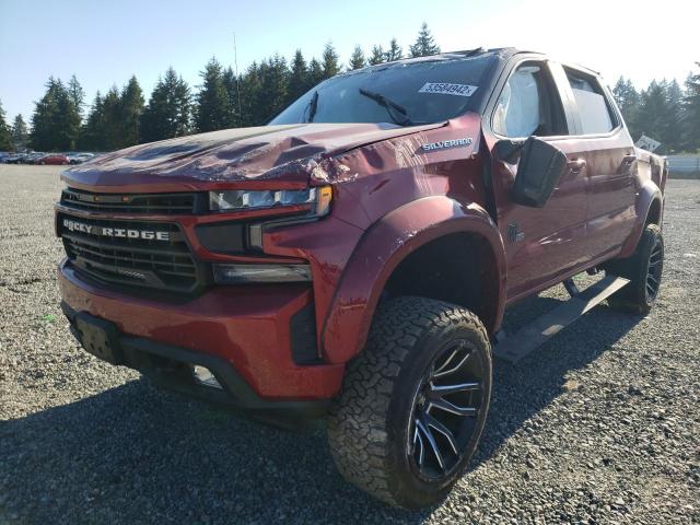Photo 2 from auction – 2021 CHEVROLET SILVERADO with VIN 3GCUYEELXMG168529