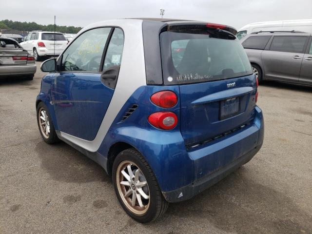 Photo 3 from auction – 2008 SMART FORTWO with VIN WMEEJ31X08K153558