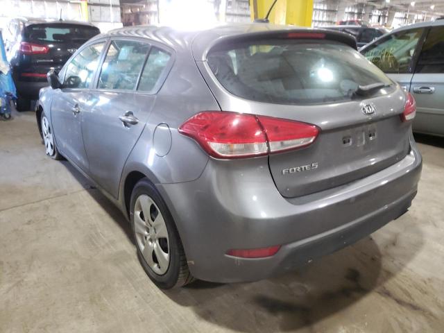 Photo 3 from auction – 2016 KIA FORTE LX with VIN KNAFK5A81G5631324