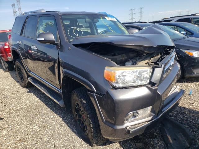 TOYOTA 4RUNNER SR 2011 with VIN JTEBU5JR9B5043504 - Photo from auction