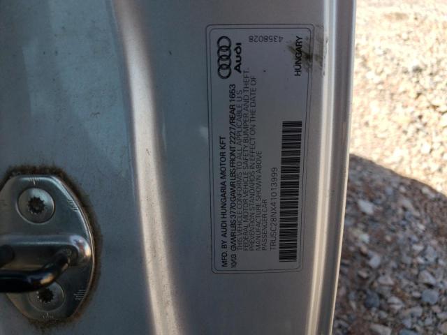Photo 10 from auction – 2004 AUDI TT with VIN TRUSC28NX41013999