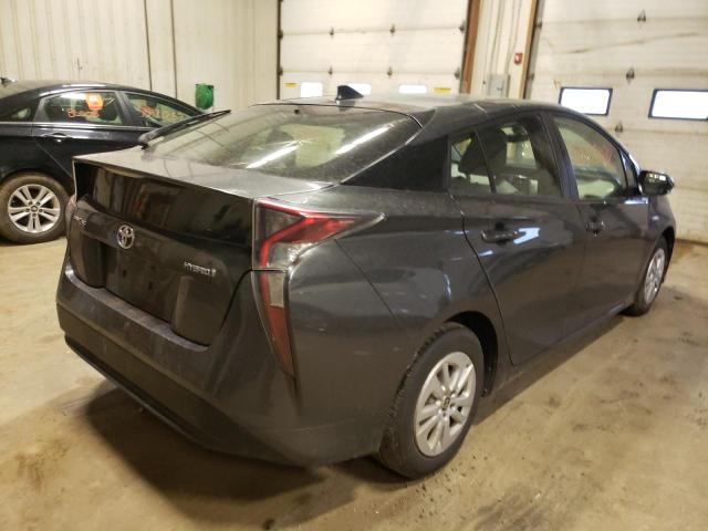 Photo 4 from auction – 2016 TOYOTA PRIUS with VIN JTDKBRFU3G3004540