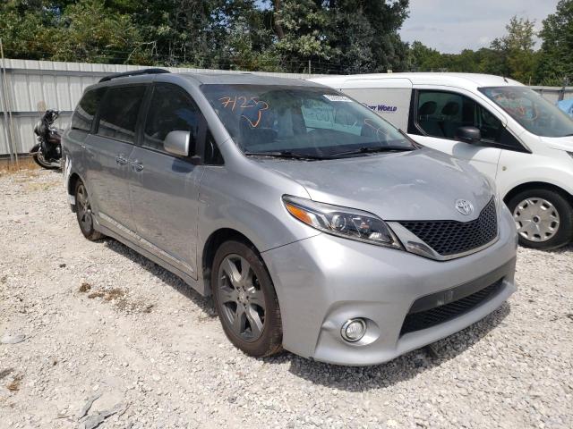 Photo 1 from auction – 2017 TOYOTA SIENNA SE with VIN 5TDXZ3DC7HS811152