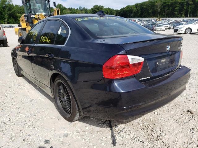 Photo 3 from auction – 2006 BMW 330 I with VIN WBAVB33596KR79777