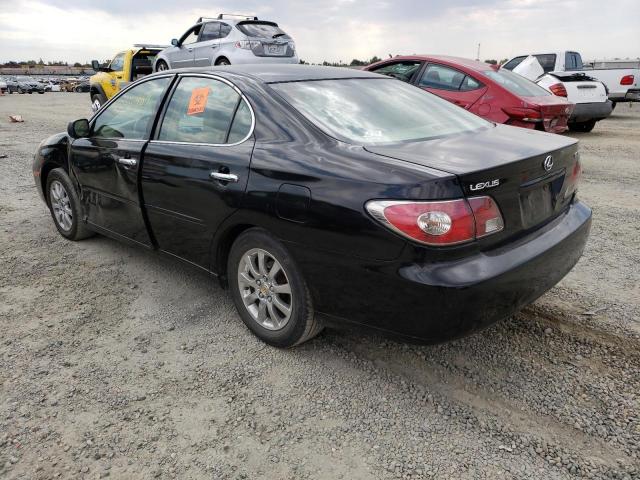 Photo 3 from auction – 2004 LEXUS ES 330 with VIN JTHBA30G240002941