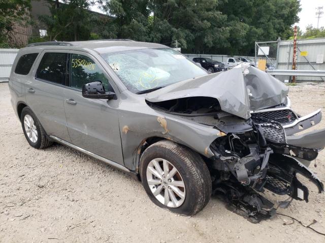 DODGE DURANGO SX 2021 with VIN 1C4RDJAG1MC643183 - Photo from auction