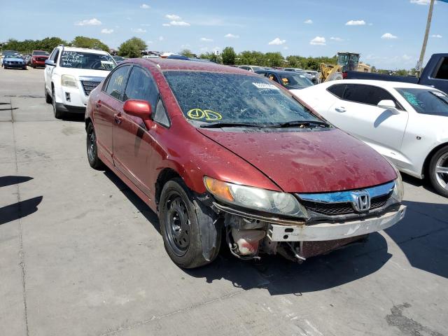 Photo 1 from auction – 2009 HONDA CIVIC LX with VIN 2HGFA16529H311908