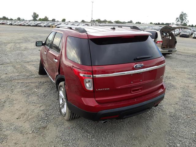 Photo 3 from auction – 2015 FORD EXPLORER L with VIN 1FM5K8F86FGA10085