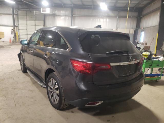 Photo 3 from auction – 2014 ACURA MDX TECHNO with VIN 5FRYD4H49EB033866