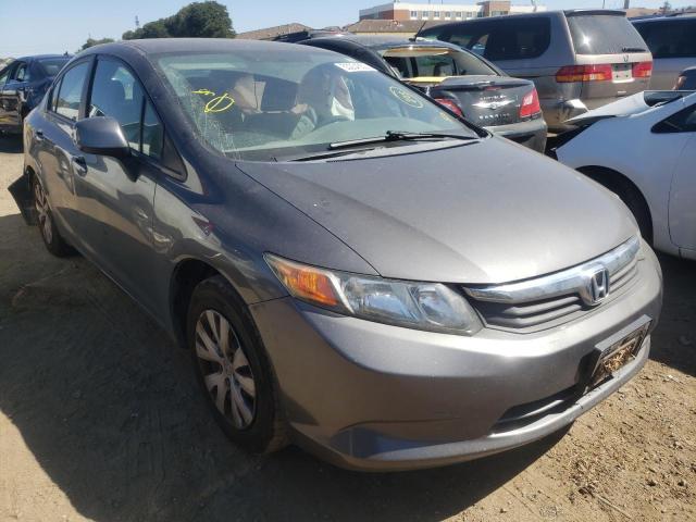 HONDA CIVIC LX 2012 with VIN 2HGFB2F52CH597463 - Photo from auction