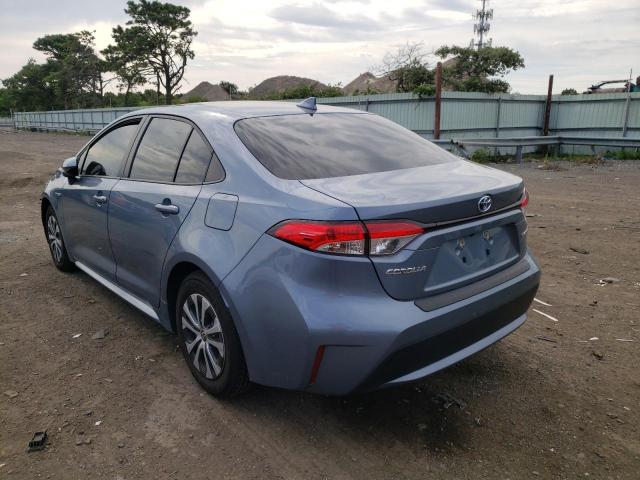 Photo 3 from auction – 2021 TOYOTA COROLLA LE with VIN JTDEAMDE8MJ023302