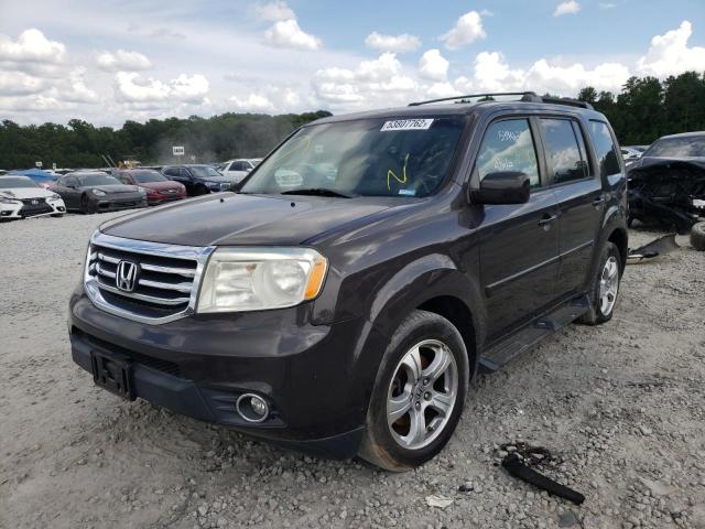 Photo 2 from auction – 2012 HONDA PILOT EX with VIN 5FNYF4H45CB003059