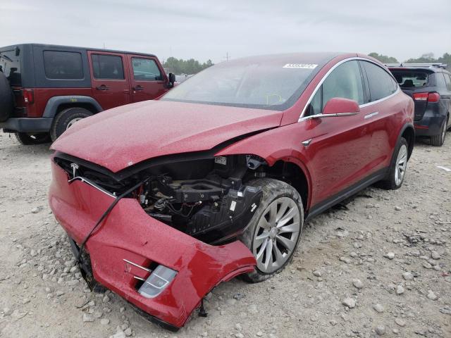 Photo 2 from auction – 2018 TESLA MODEL X with VIN 5YJXCBE22JF121885