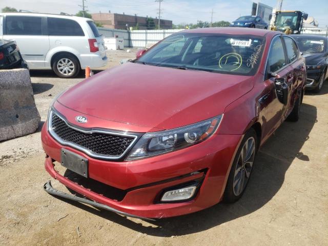 Photo 2 from auction – 2014 KIA OPTIMA SX with VIN 5XXGR4A62EG263000