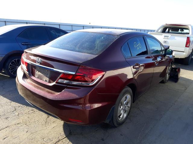 Photo 4 from auction – 2015 HONDA CIVIC LX with VIN 19XFB2F53FE285523