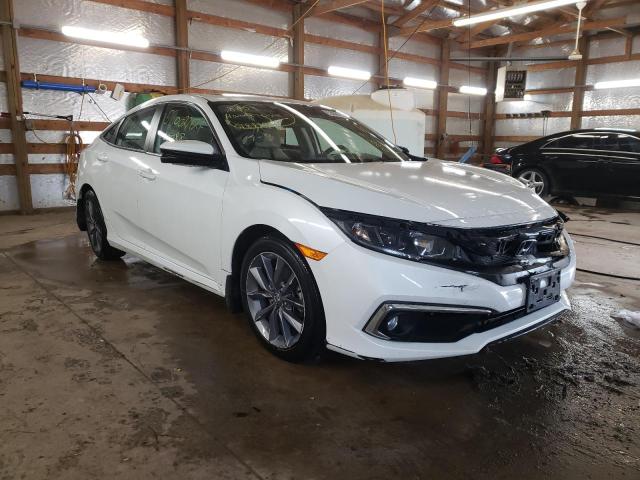 HONDA CIVIC EX 2019 with VIN 19XFC1F35KE018819 - Photo from auction