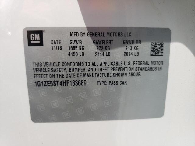 Photo 10 from auction – 2017 CHEVROLET MALIBU LT with VIN 1G1ZE5ST4HF183689