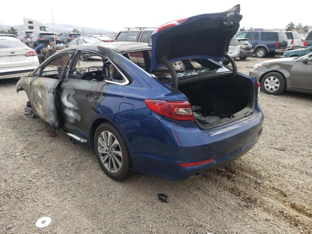 Photo 3 from auction – 2016 HYUNDAI SONATA SPO with VIN 5NPE34AF8GH296213