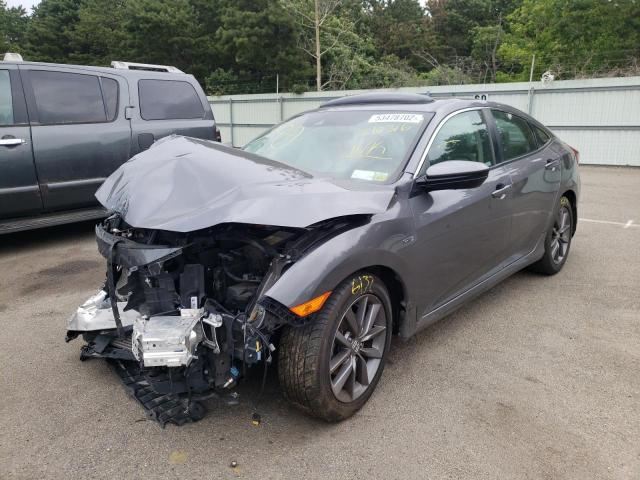 Photo 2 from auction – 2020 HONDA CIVIC EX with VIN 19XFC1F36LE210316