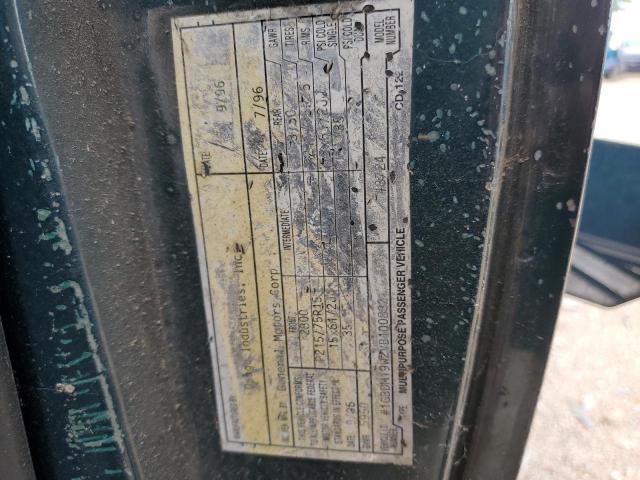 Photo 10 from auction – 1997 CHEVROLET ASTRO with VIN 1GBDM19W2VB100832