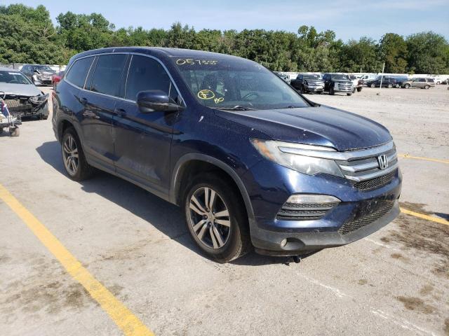 HONDA PILOT EXL 2016 with VIN 5FNYF5H59GB057355 - Photo from auction