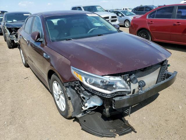 KIA OPTIMA LX 2016 with VIN 5XXGT4L33GG110598 - Photo from auction