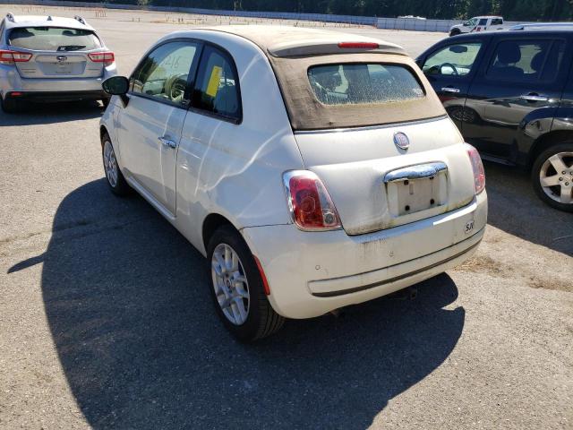 Photo 3 from auction – 2012 FIAT 500 POP with VIN 3C3CFFDR7CT120512