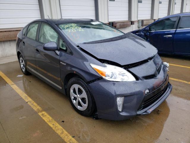 TOYOTA PRIUS 2013 with VIN JTDKN3DU8D1652695 - Photo from auction