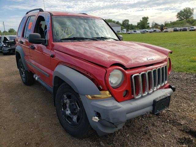 JEEP LIBERTY SP 2005 with VIN 1J4GL48K55W541000 - Photo from auction