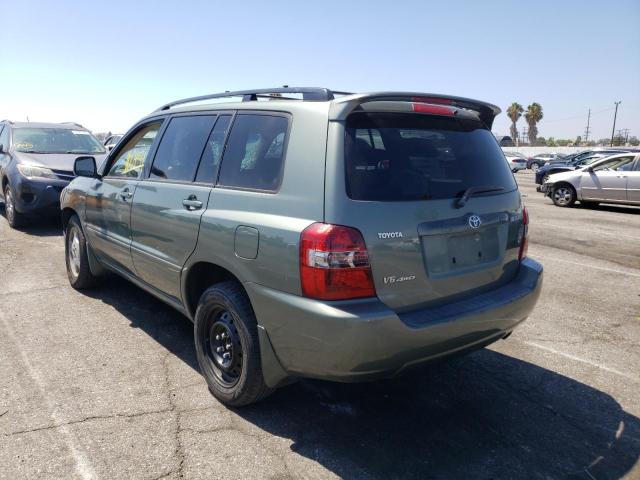 Photo 3 from auction – 2005 TOYOTA HIGHLANDER with VIN JTEEP21A550117533